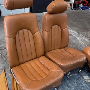 Cessna 210 / 182 Interior – Genuine Cognac Leather | Infinite Adjust Seats & Panels