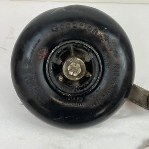 WWII Aircraft Landing Gear Strut Assembly Hayes with Goodrich 5.00-4 Tire