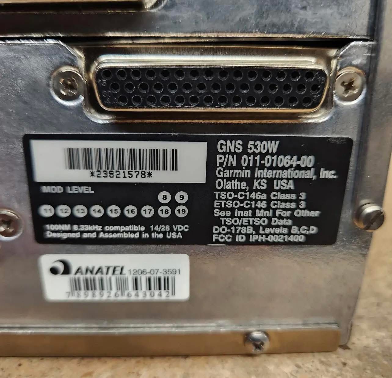 Garmin GNS530W GPS/NAV/COMM – Repaired by Garmin - Image 3