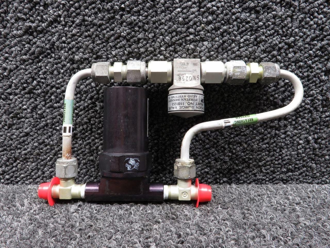 803333-01 Piper PA42-720 Altitude Oxygen Compensating Regulator Assembly - Image 2