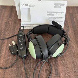David Clark One-XMP ANR Bluetooth Aviation Headset (TP-108 Military Plug)